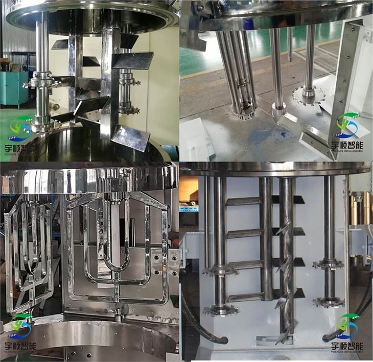 60 Small laboratory vertical double planetary mixer-6