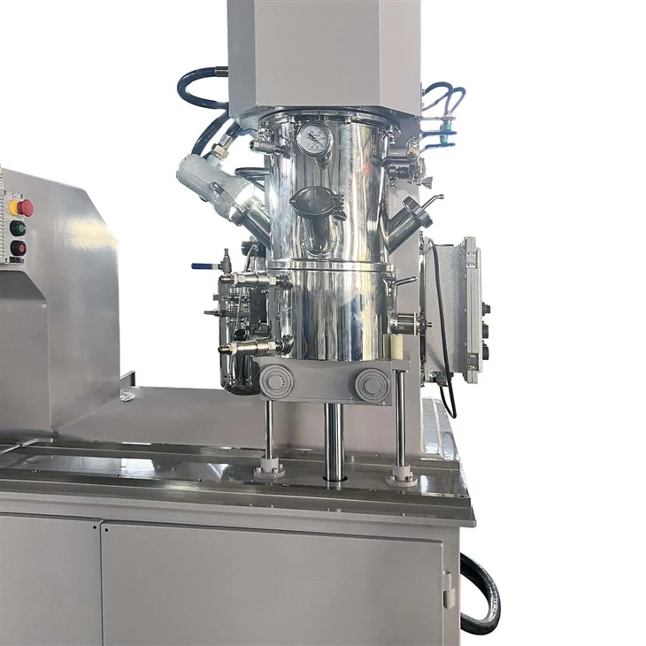 2L Double Planetary Mixer With Discharge Pressing Machine